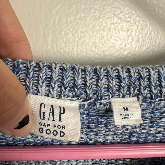 Blue thick sweater - Picture 2 of 3